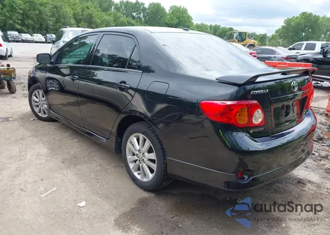 2010 Toyota Corolla S from USA, damaged, VIN 2T1BU4EE4AC504227